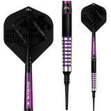 Mission James Hurrell Darts - Soft Tip - Hillbilly - Black & Purple - 18g 18g