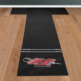 Shot T-Mat - Carpet Dart Mat - Floor Protection - 300cm x 60cm - Black