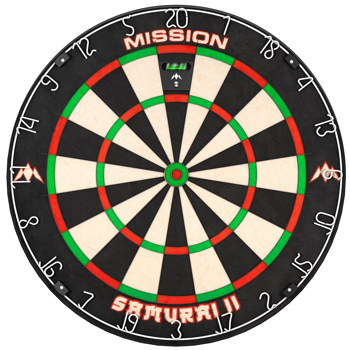 Mission Leveller Pro - Precision Machined Aluminium Dartboard Spirit Level - with Fixing Pin