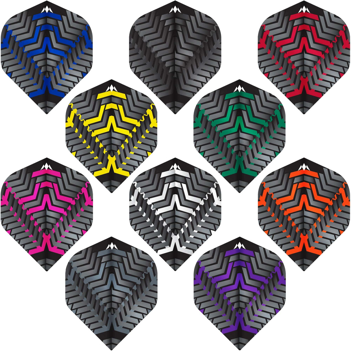 Mission Vex Dart Flights - 100 Micron - No2