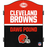 NFL - Dartboard Cabinet - Official Licensed - Cleveland Browns