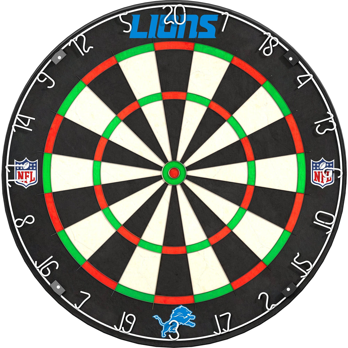 NFL - Professional Dartboard - Official Licensed - Detroit Lions