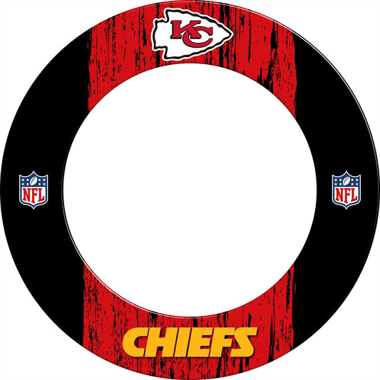 Kansas City Chiefs Fan's Choice Dartboard Set For Sale