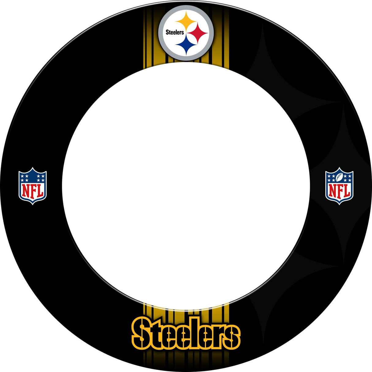 NFL - Dartboard Surround - Official Licensed - Pittsburgh Steelers