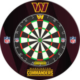 NFL - Printed Dartboard & Printed Surround - Official Licensed - Washington Commanders