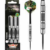 Bulls Tank Darts - Steel Tip Nickel Silver - Twin Knurl 20gPERS