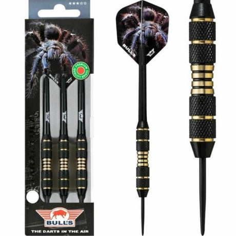 Bulls Tarantula Darts - Steel Tip Brass - Twin Knurl 20g