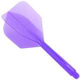 Condor Dart Flights - Zero Stress - Small - Clear Purple