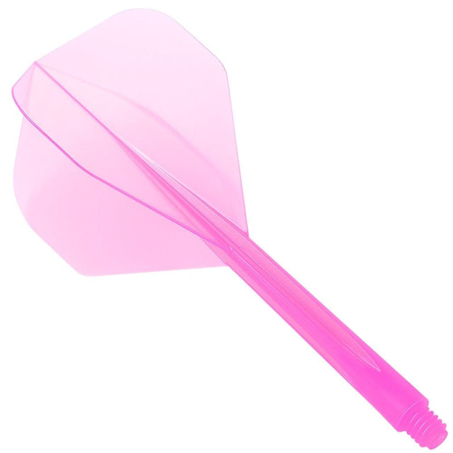 Condor Dart Flights - Zero Stress - Standard - Clear Pink Long