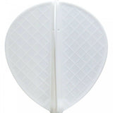 Cosmo Darts - Fit Flight Pro - D-Series - White Shape D-6