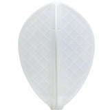 Cosmo Darts - Fit Flight Pro - D-Series - White Shape D-3