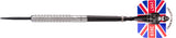 Eric Bristow Darts - Steel Tip - Cocked Finger - K1 - Silver - 24g 24g