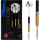 Dynasty Darts - Black Line - Steel Tip - Larry Butler - The Talon - Black & Gold - 24g 24g