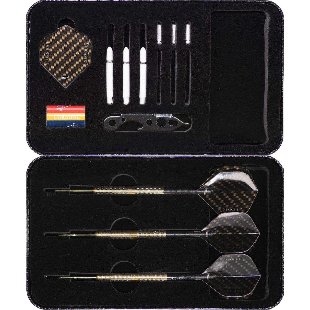 Cuesoul - Steel Tip Tungsten Darts - Swift - Gold