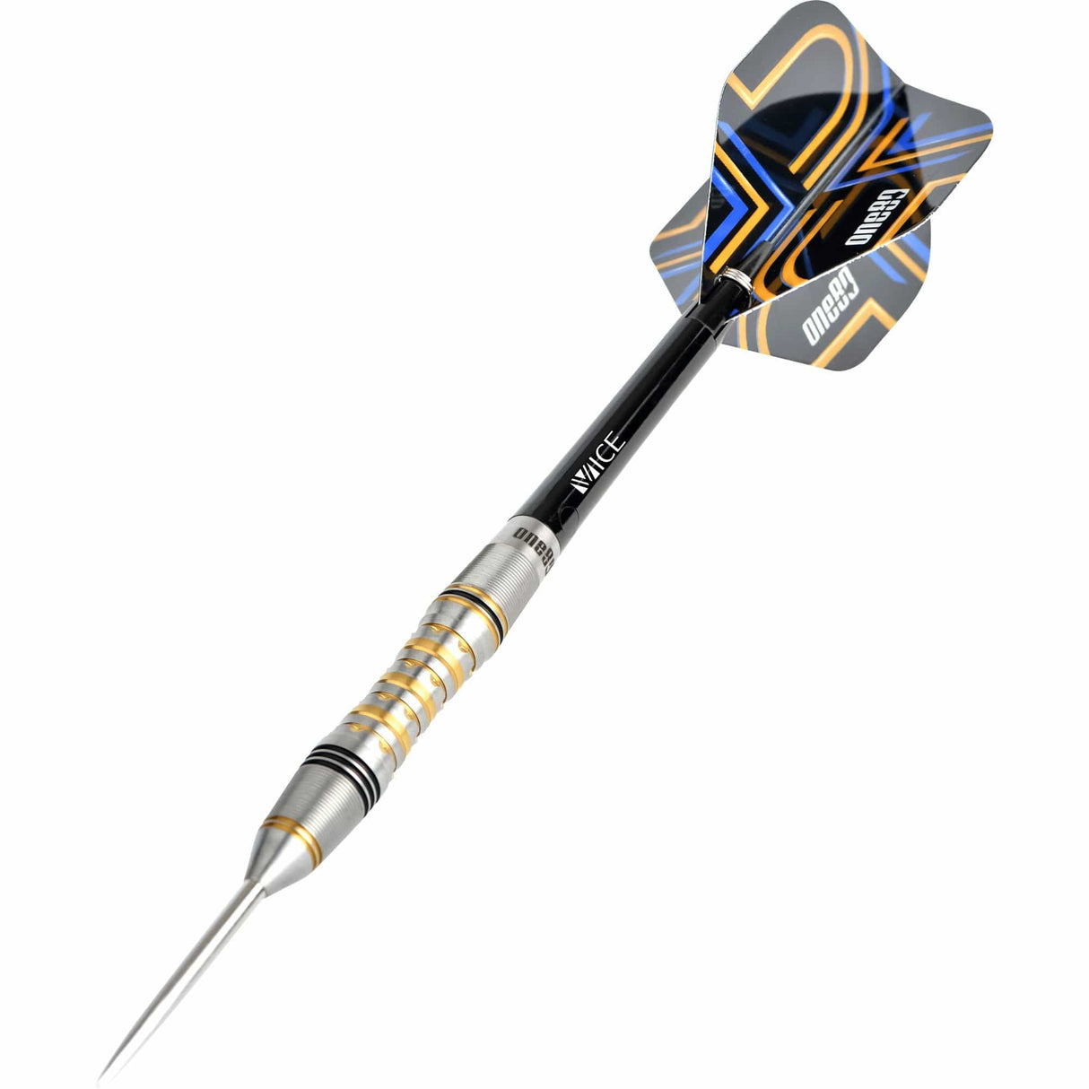 One80 Ascent Darts - Steel Tip - S04 - Black & Gold