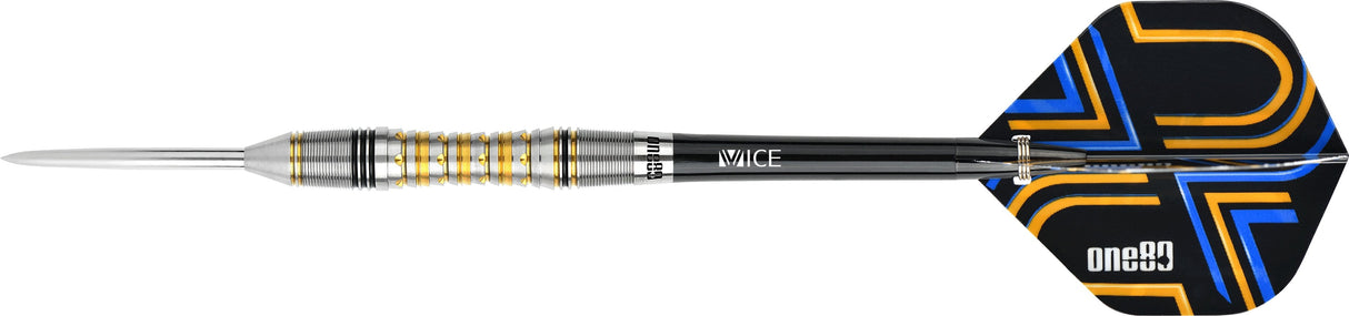 One80 Ascent Darts - Steel Tip - S04 - Black & Gold