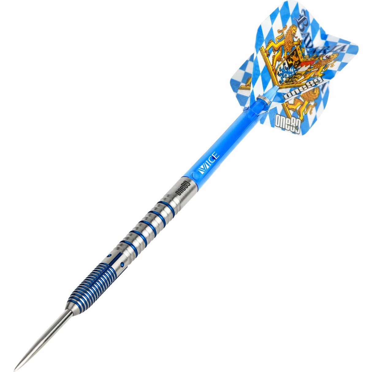 One80 Bavaria Ultra Long Darts - Steel Tip - S03 - Blue