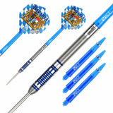 One80 Bavaria Ultra Long Darts - Steel Tip - S04 - Blue