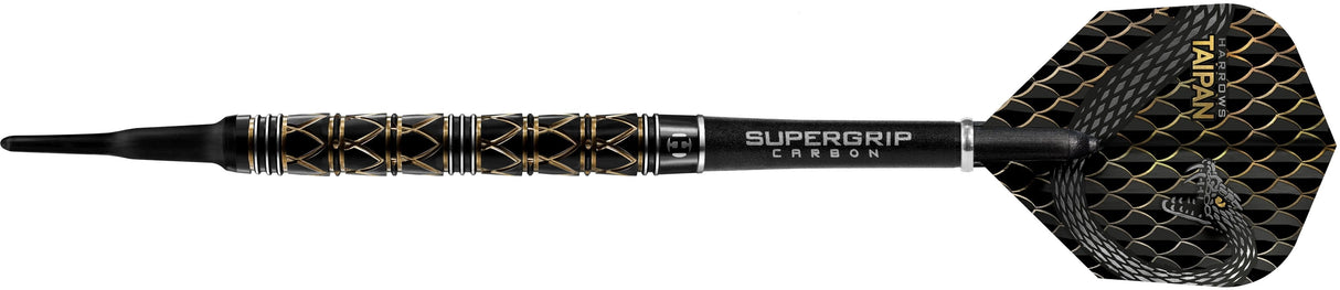 Harrows Taipan Darts - Soft Tip - Black & Gold