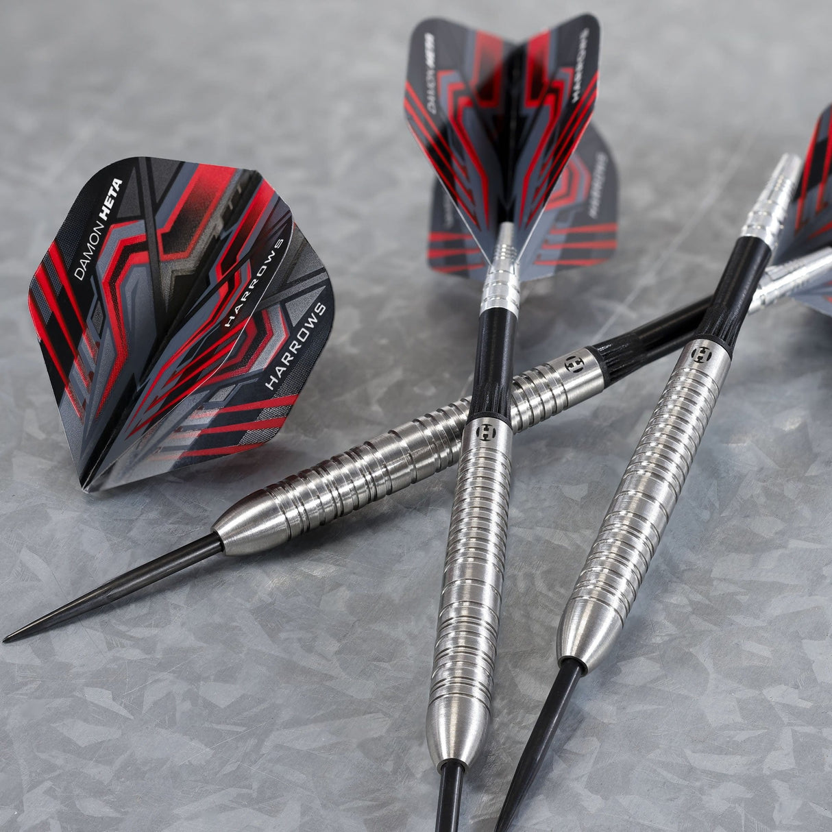 Harrows Damon Heta Darts - Steel Tip - The Heat - Natural