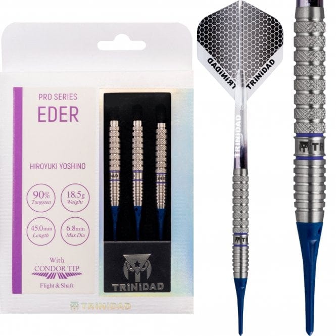 Trinidad Pro - Soft Tip Darts - Hiroyuki Yoshino - Eder - 20g 20g