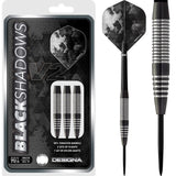 Designa Black Shadow V2 Darts - Steel Tip - M3 23g