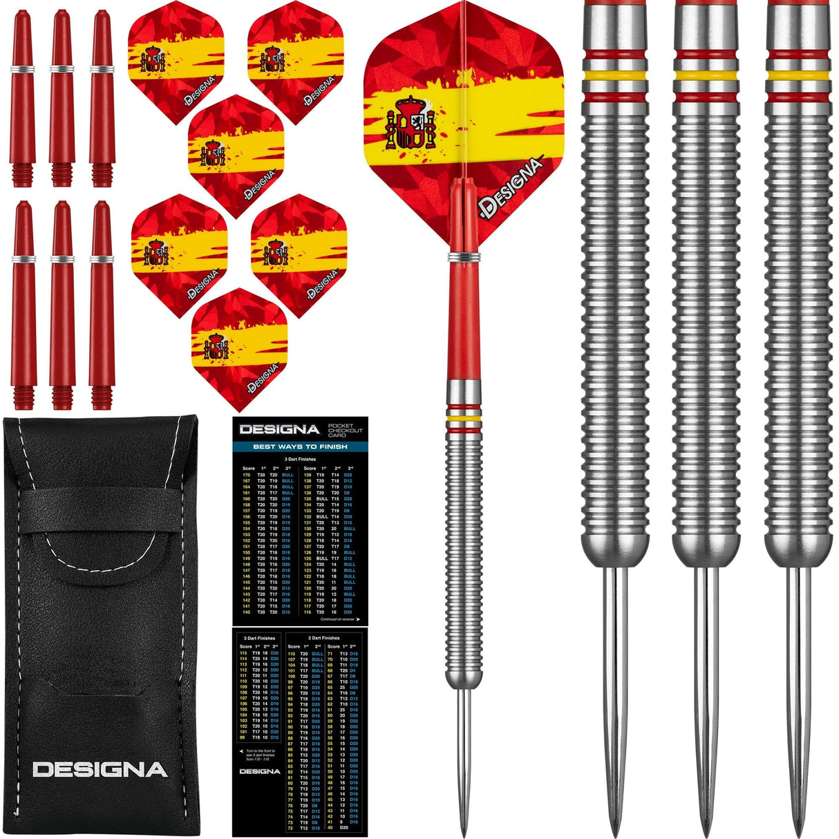 Designa Patriot-X Darts - Steel Tip - Spain 22g