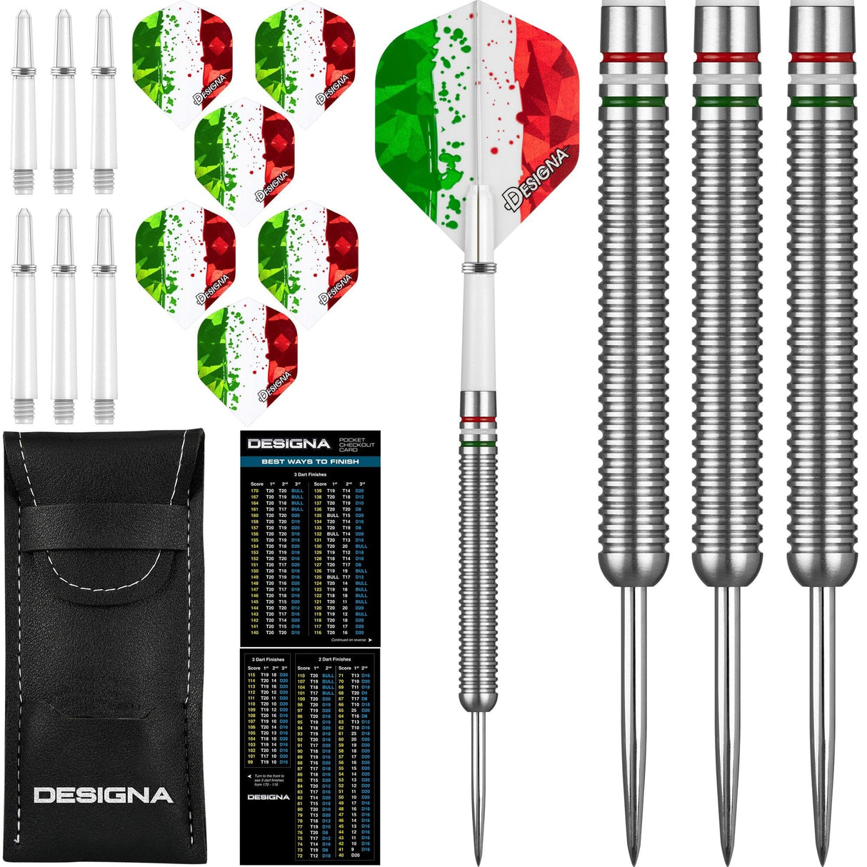 Designa Patriot-X Darts - Steel Tip - Italy 22g