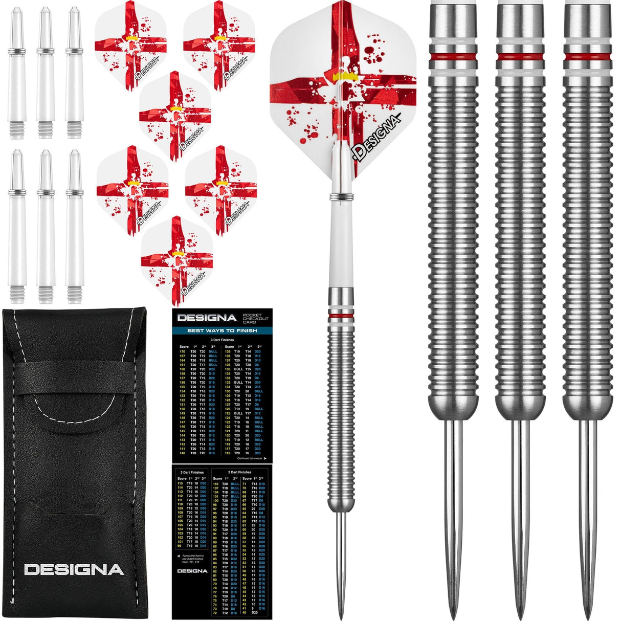 Designa Patriot-X Darts - Steel Tip - Northern Ireland 22g