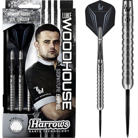 Harrows Luke Woodhouse Darts - Steel Tip - Woody 21g