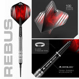 Mission Rebus Darts - Soft Tip - M1 - Rear Ring Grip