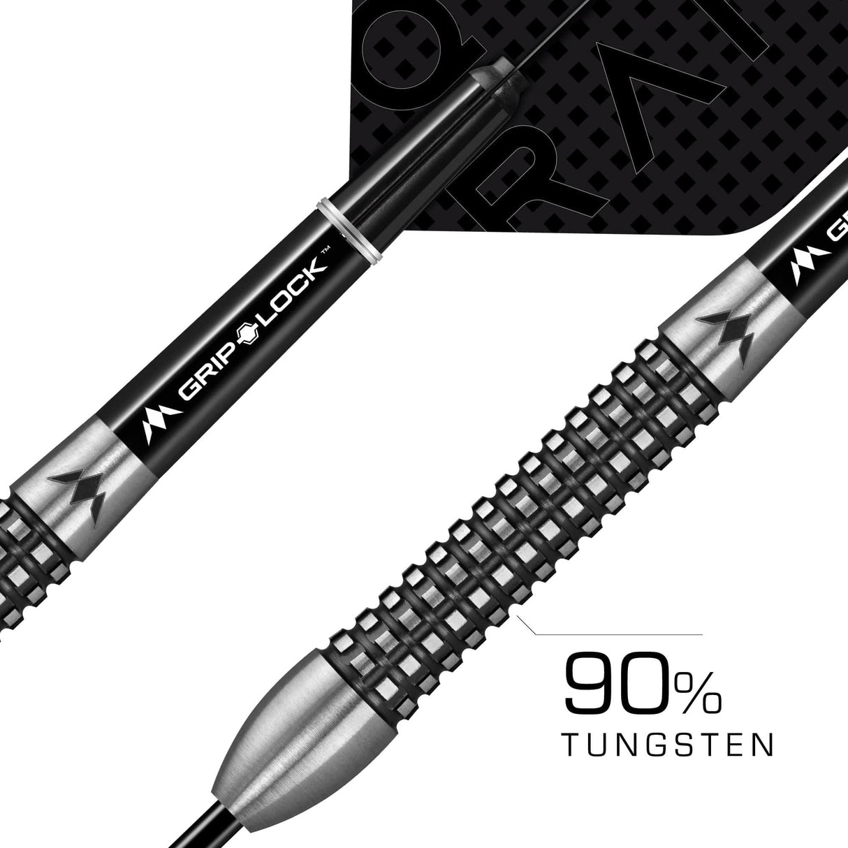 *Mission Quadrant Darts - Steel Tip - M3 - Quad Grip