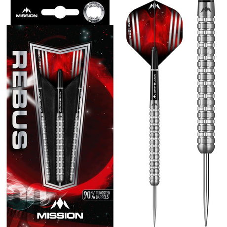 Mission Rebus Darts - Steel Tip - M3 - Linear Grip 21g