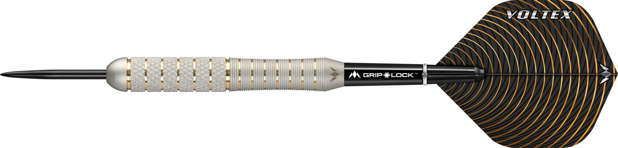 *Mission Voltex Darts - Steel Tip Brass - M1 - Silver - Knurled