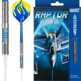 One80 Jetstream Darts - Soft Tip Tungsten - Blue - Raptor 16g