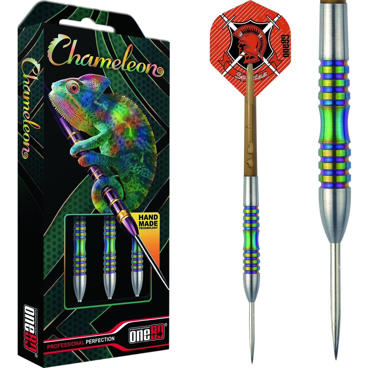 One80 Chameleon Darts - Steel Tip - Coral 22gPERS