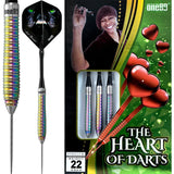 One80 Deta Hedman R2 Darts - Steel Tip Tungsten - Revolution 2