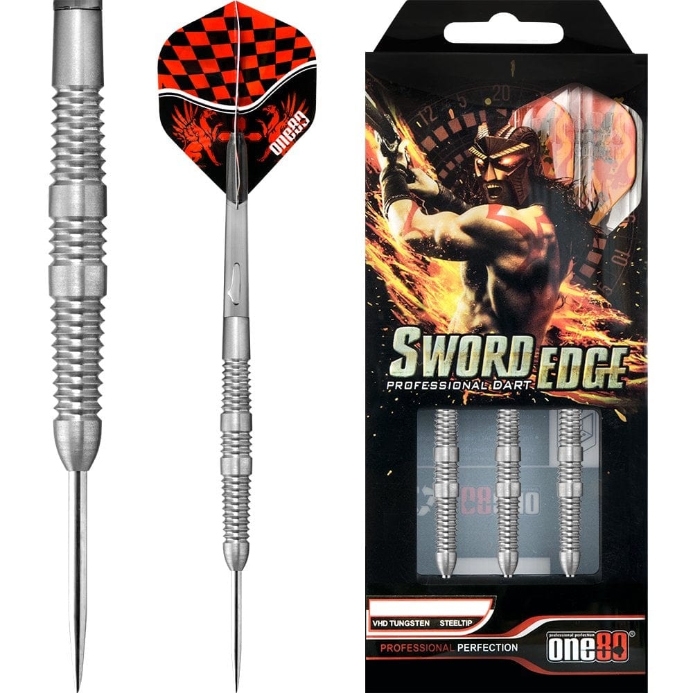 One80 Sword Edge Sabre Darts - Steel Tip Tungsten - 26g 26gPERS