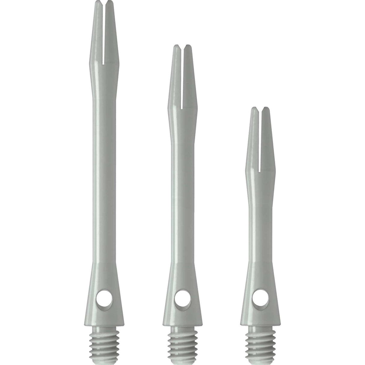 Harrows Keramic Stems - Aluminium Dart Shafts - White