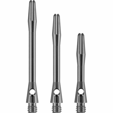 Harrows Keramic Stems - Aluminium Dart Shafts - Gun Metal