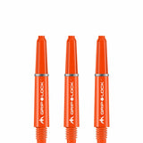 Mission GripLock Shafts - Dart Stems - Orange Short