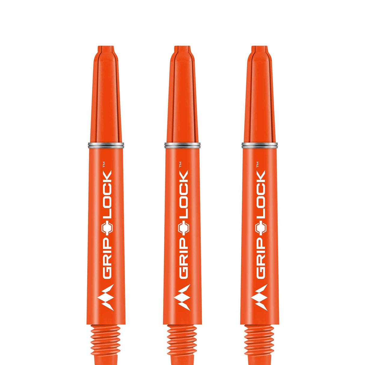 Mission GripLock Shafts - Dart Stems - Orange Tweenie