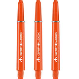 Mission GripLock Shafts - Dart Stems - Orange Medium