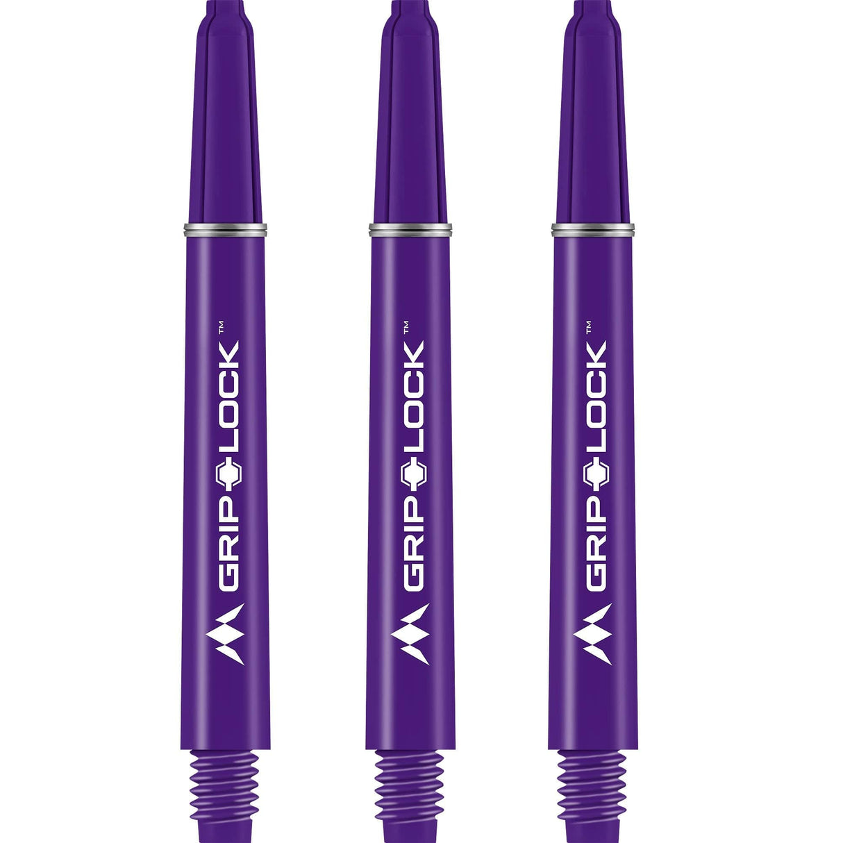 Mission GripLock Shafts - Dart Stems - Purple Medium