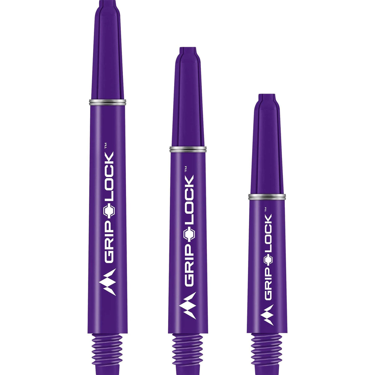 Mission GripLock Shafts - Dart Stems - Purple