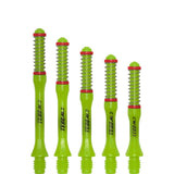 Cuesoul - Dart Shafts - Tero Flight System - AK7 - Slim - Set of 4 - Green