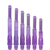 Cuesoul - Dart Shafts - Tero Flight System - AK7 - Gradient - Standard - Set of 4 - Purple