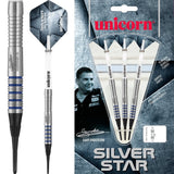 Unicorn Silver Star Darts - Soft Tip - GA3 - Gary Anderson