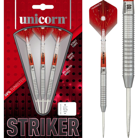 Unicorn T80 Darts - Core XL - Steel Tip - S1 - Striker 20g