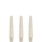 Designa Nylon Shafts - Durable Dart Stems - Natural Extra Short